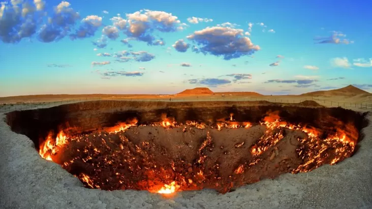 Api Kawah Darvaza Mulai Padam Akhir dari Ikon Turkmenistan.threesixtyjournalism (1)